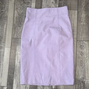 ANN TAYLOR Lilac Pencil Skirt